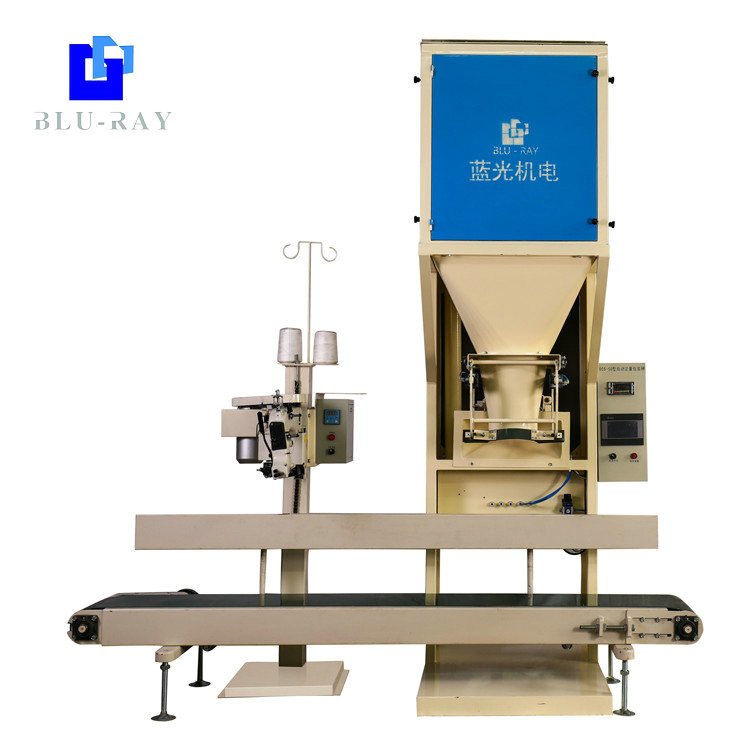 Blueray 50kg Feed Fertilizer Semi Automatic Bagging Machine 800bags/Hour