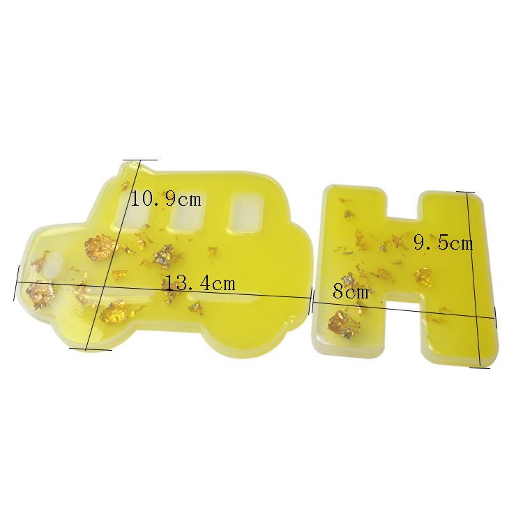 Silicone Molds For Mobile Holder 9pcs Colorful Cartoon Pattern Resin Moulds Epoxy Jewelry