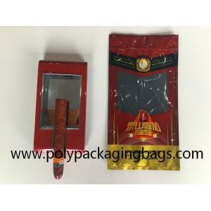 China Gravure Printing Resealable Tobacco Pouch With Humidifying System on sale
