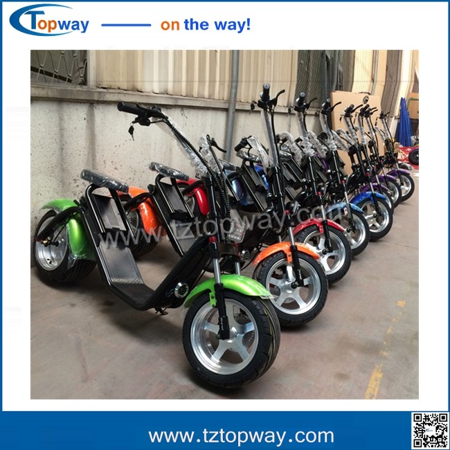City offroad 2 wheel big tire halley electric scooter motorcycle citycoco