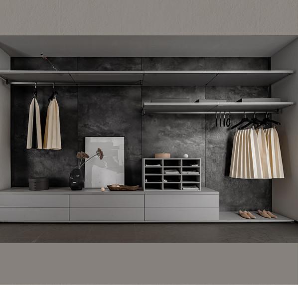 2.6m Whole Wardrobe Designs wooden bedroom wall panels 3C Walk In Wardrobe