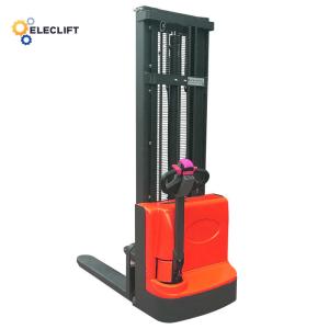 690 Mm Fork Width Fully Electric Pallet Stacker Efficient Storage Solution