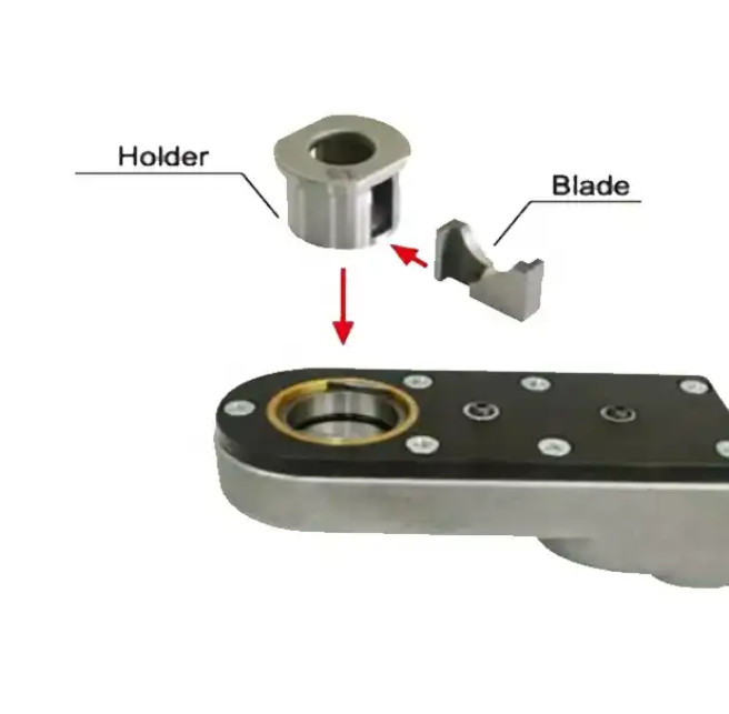 Manual / Handheld Pneumatic Spot Welding Electrode Tip Dresser With Cutter And Holder