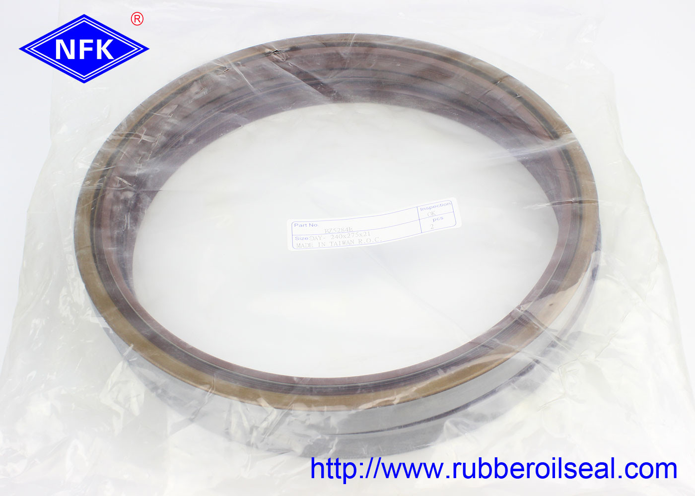 Material ZAX850/ZX870 Rotary Shaft Oil Seals Fluorine Adhesive Dustproof Lip BZ5284E