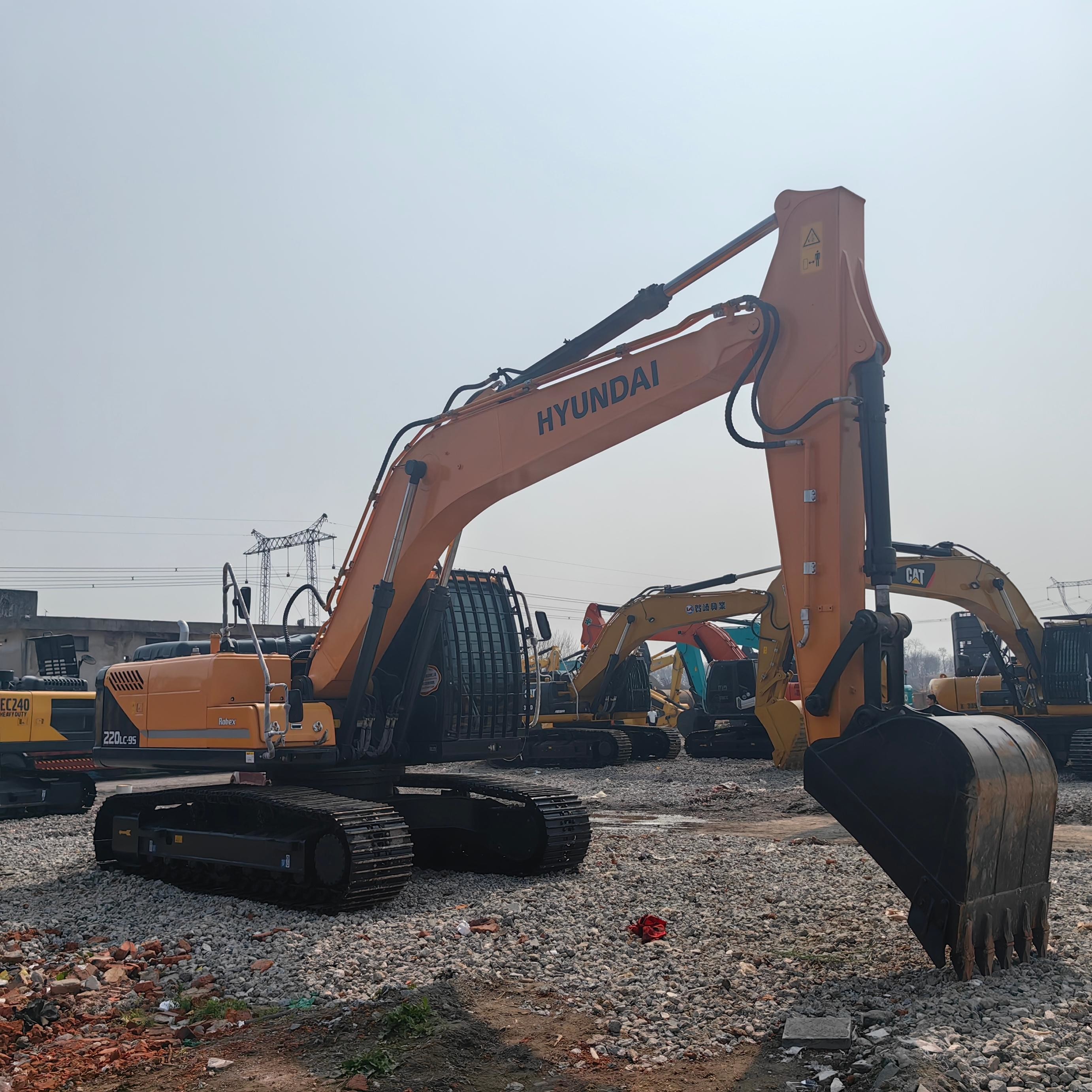 2023 Year Hyundai 220-9s Used Excavators 22 Ton Hydraulic Construction Earth Moving Machine in Stock