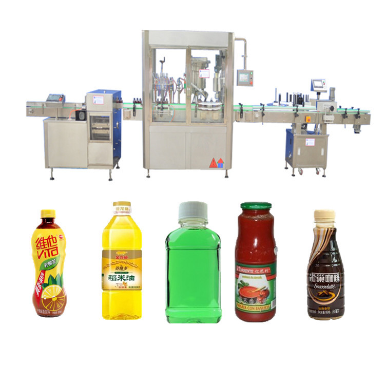 JB-YG4 Bottle Drink Water Automatic Liquid Filling Machine Line 50 - 500ml Filling Volume