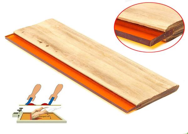 Aluninum / Wooden Screen Printing Marerial - Squeegee Blades Rubber For Printing