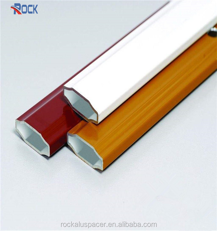 Aluminium 8*18mm Windows Georgian Bar Decorative Hardware Customized Color