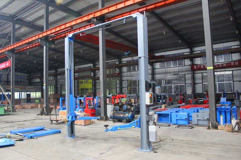 5T 11k 2 Post Vehicle Lift 8 Bends Two Column Lift Truck Heavy Duty