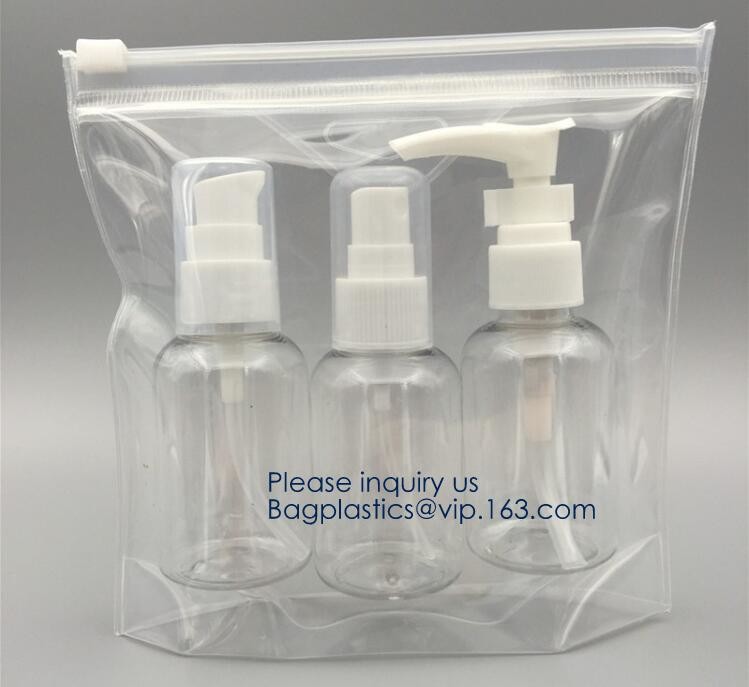 Custom Screen Printing Clear EVA k Bags Portable Travel MakeupToiletry Cosmetic Bag Packing Pouch, BAGEASE PACK
