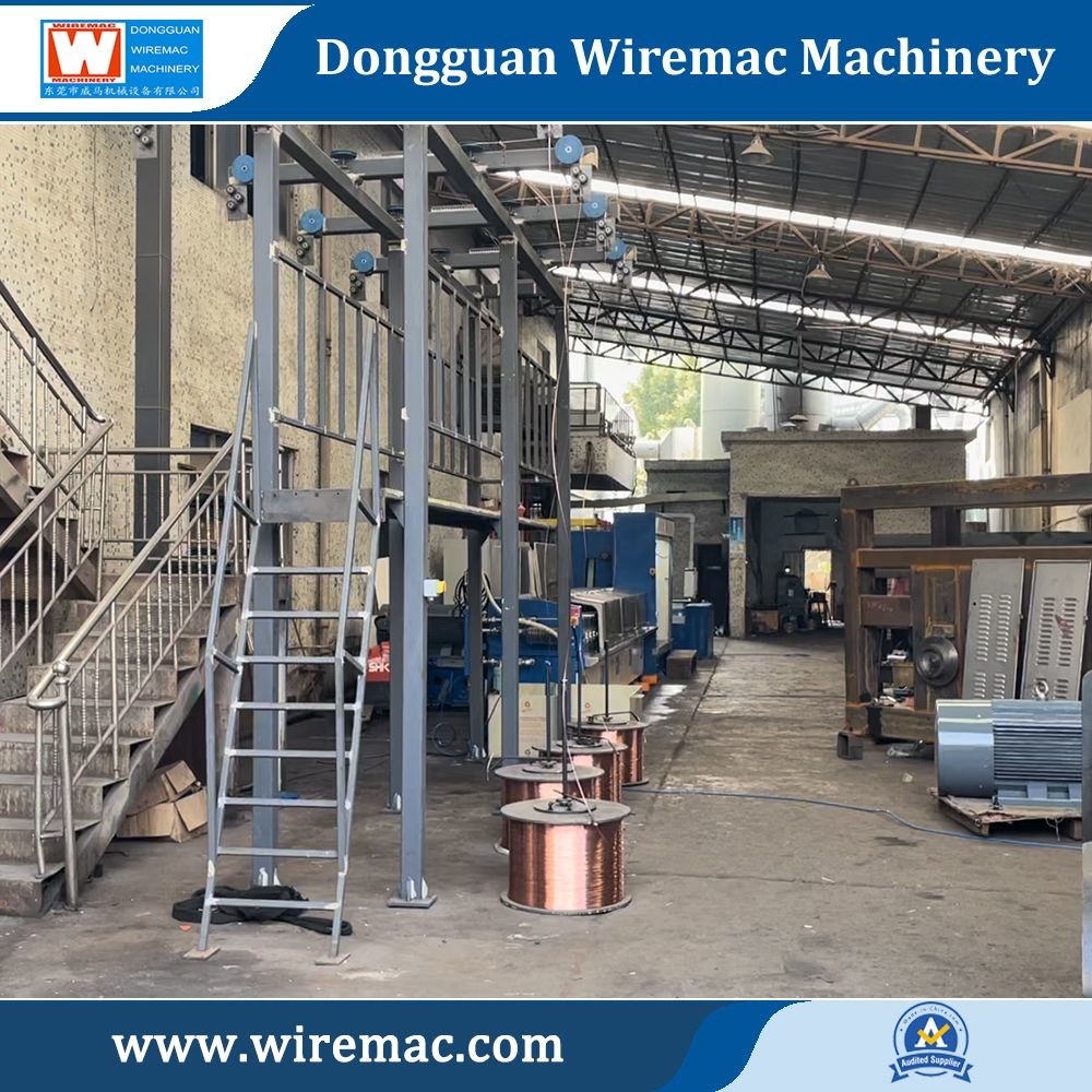 Cost Saving 16 Heads Multi Wire Drawing Machine With Online Annealing For Copper