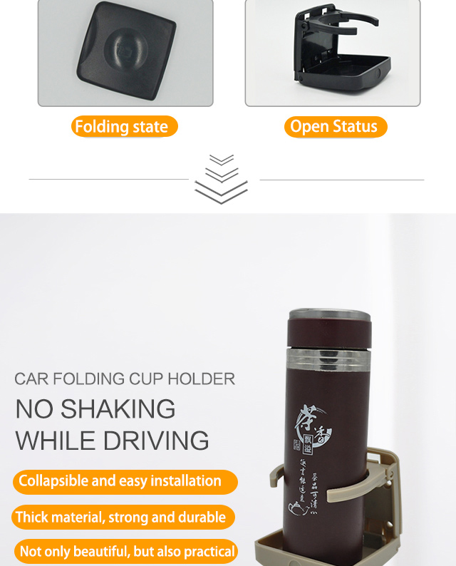 Universal folding style cup holder for electric car tricycle car electric three wheel modified cup holder