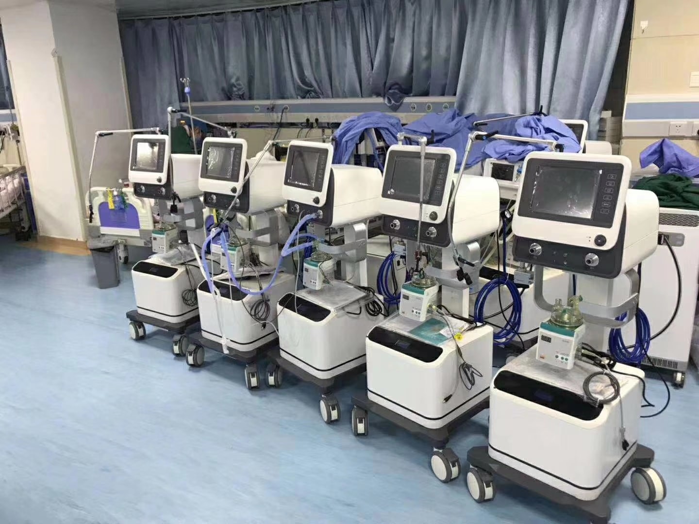 Adult And Pediatric General Anesthesia Machine S6500A Anaesthesia Ventilator