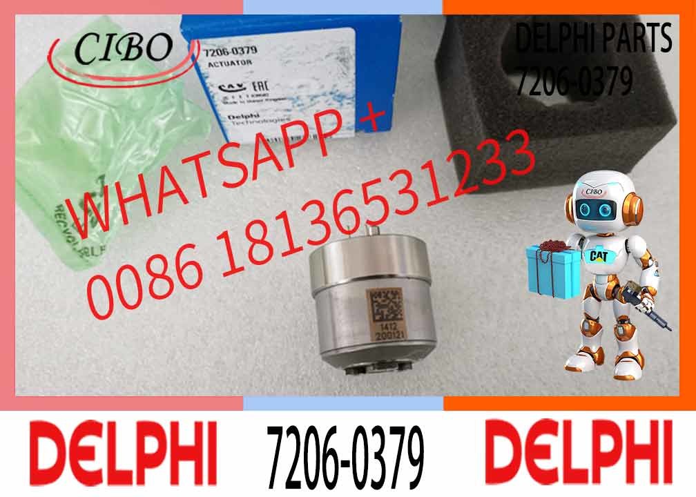 Actuator Valve Part No. 7206-0379 For VOL-VO Ec360/Ec460LC Excavator Injector Assembly 20440388 BEBE4C01101