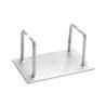 Buy cheap Premium Silver Aluminum Fixture Embedded Parts For Curtain Wall System from wholesalers