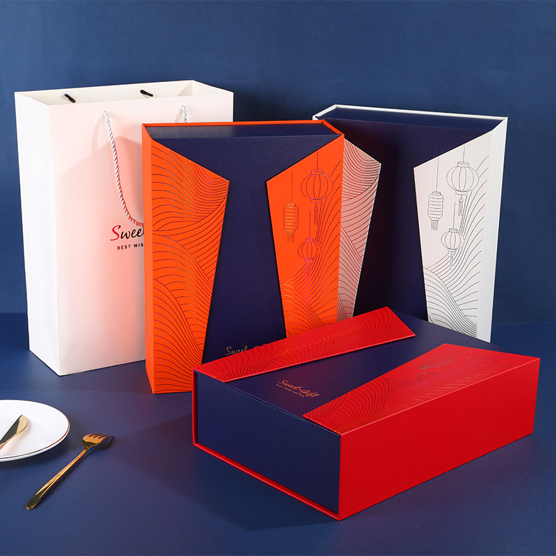 Custom Order Accepted Colorful Rigiding Grade Essential Cosmetic Gift Box with Logo