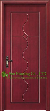 Mordern Exterior Timber Veneer Door Supplier,40mm thickness Wooden exterior