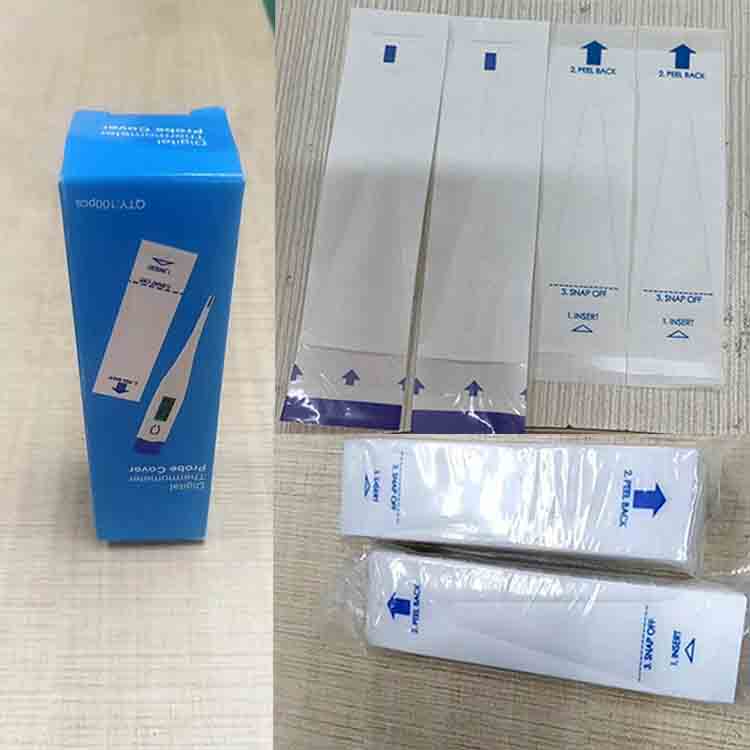 High Quality Mouth and Armpit and Anus thermometer probe covers