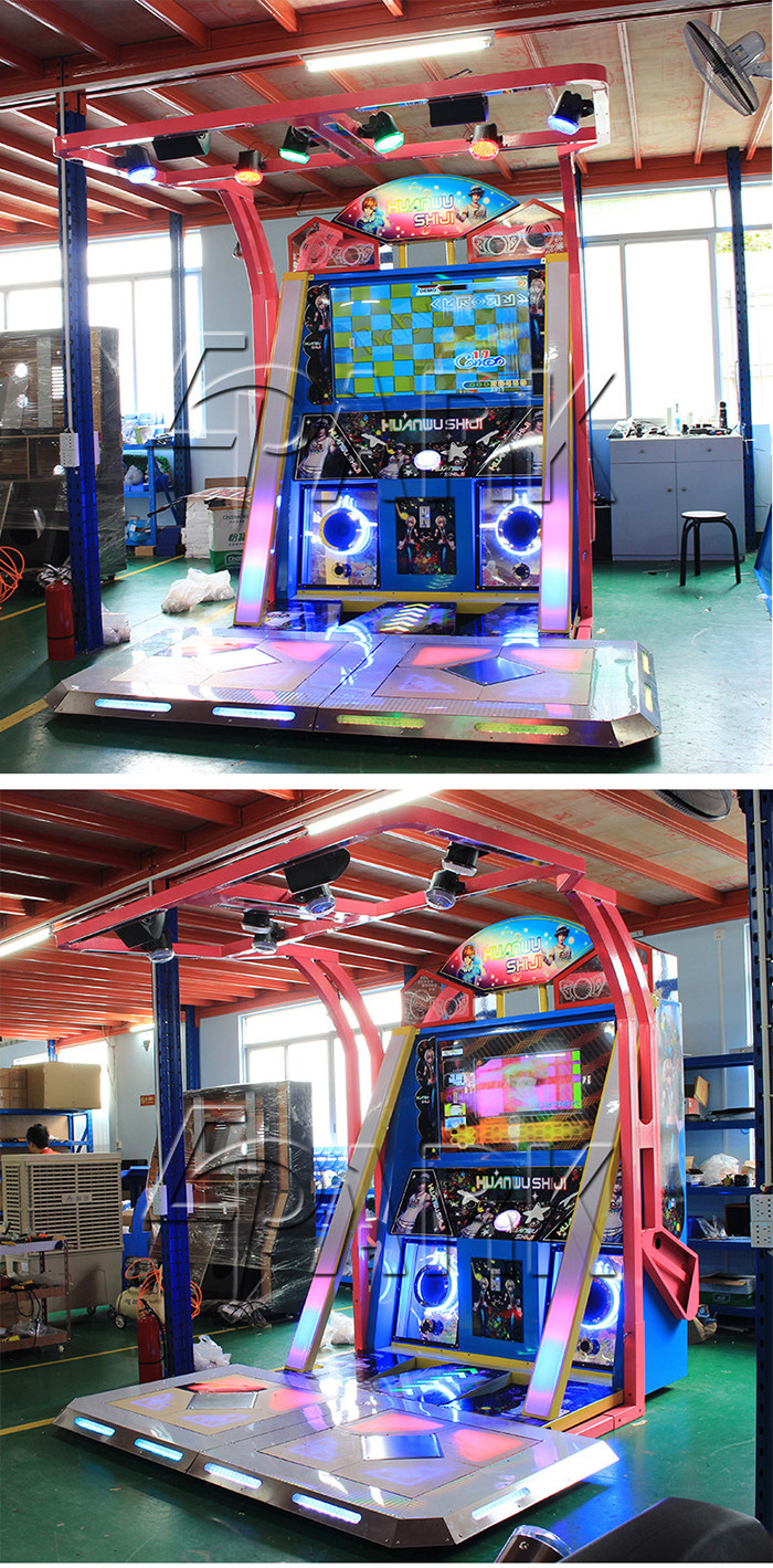 Dance Competition Arcade Video Game Machine For Double Player 400W