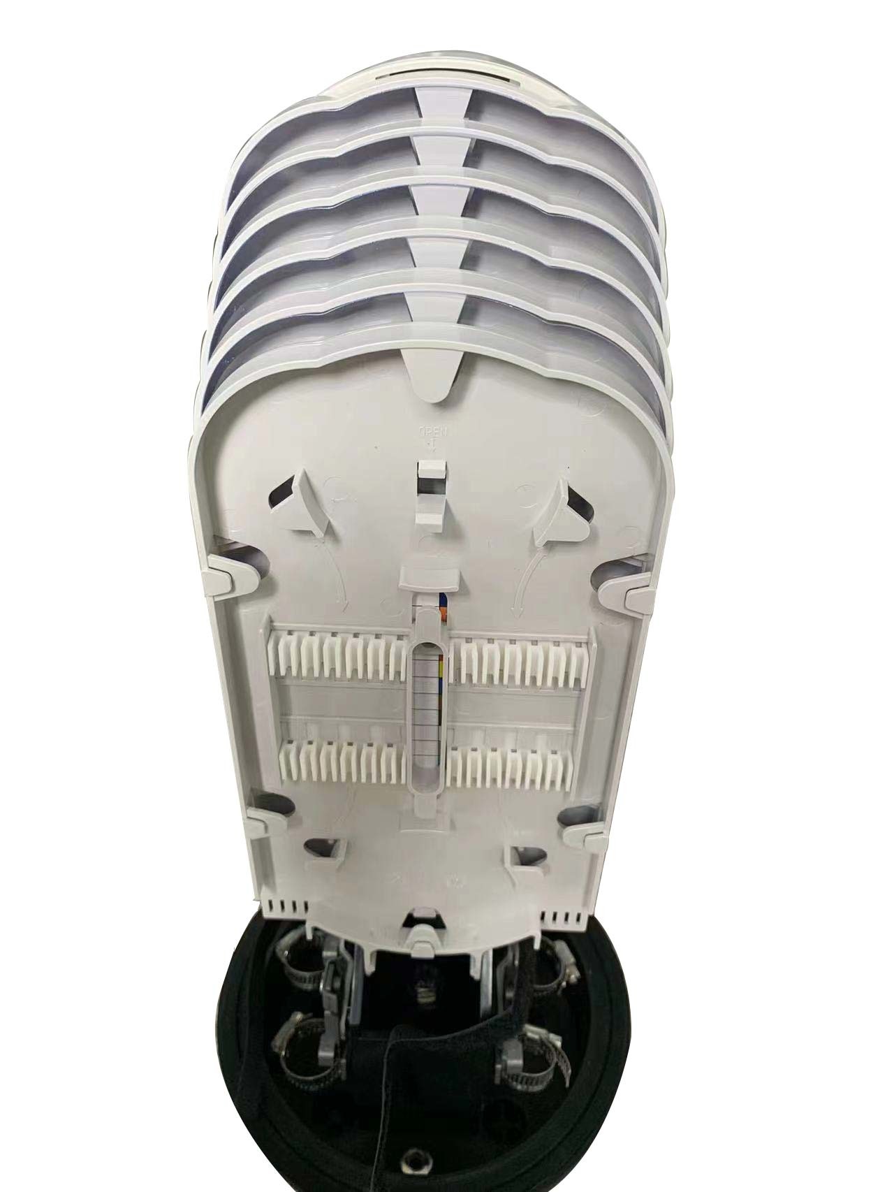 Optical Fiber Cable Joint Closure PP+GF material IP68, joint box fiber optic