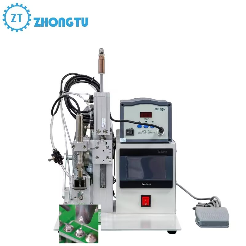 Convenient Semi-automatic Soldering Welding Machine with Pneumatic Electronic