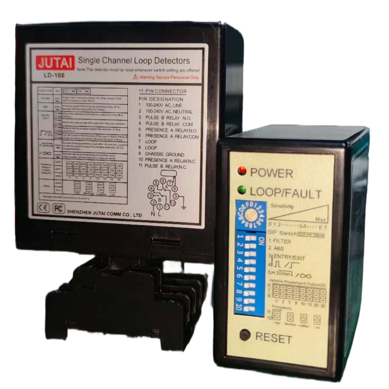 Single Channel Loop Detector for Parking Barrier Gate Truck Motorcycle Forklift