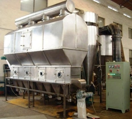  High Efficiency Horizontal Fluid Bed Dryer Machine Adjustable Temperature Manufactures