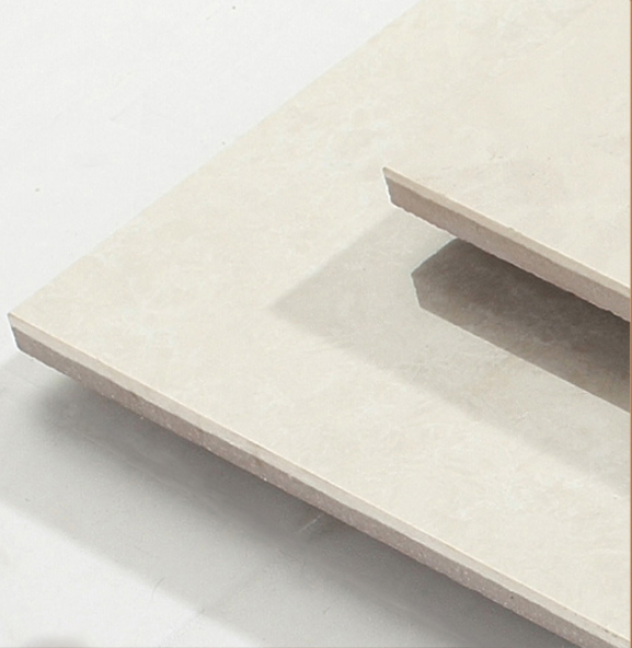 White Glazed Double Charge Vitrified Ceramic Floor Tiles for Kitchen and Bathroom