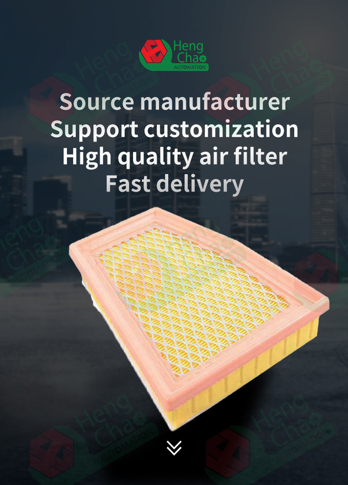 Automotive Air Filter Making Machine OEM 8T0133843A Performance Output Source Manufacturer