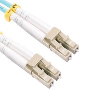 2m LC LC OM3 Patch Cord , LC Duplex Patch Cord 1260-1650nm Wavelength