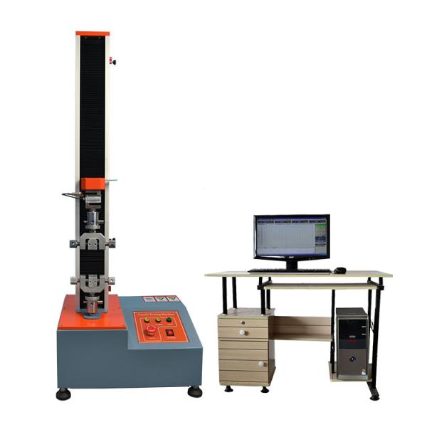 Quality ASTM D903 Single Column Universal Tensile Test Machine 0 - 5KN For Aerospace for sale