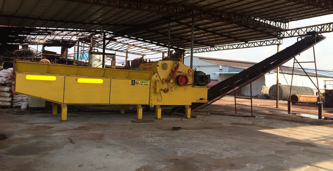 Pallet grinder wood pallet shredder for mulch, Wooden pallet chips machine