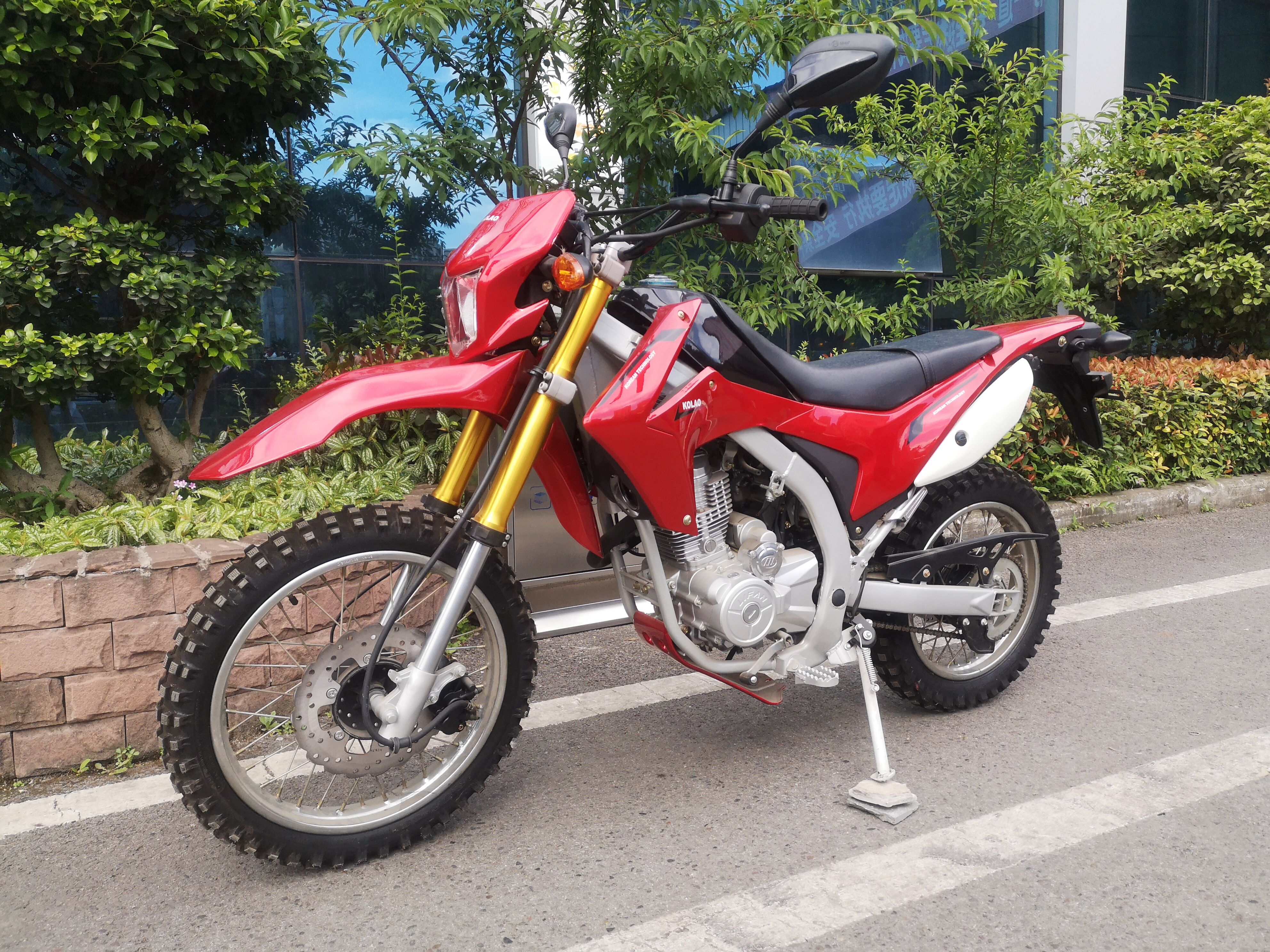 ZS Engine 250cc 300cc 450cc Dirt Bike Motorcycle 200W - 350W Power