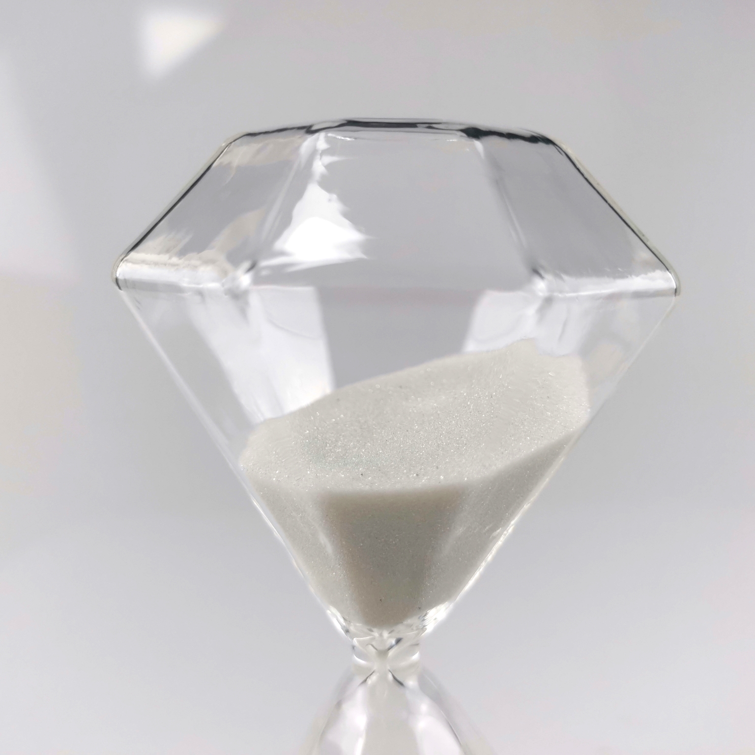 Diamond Sand Timer Hourglass 1-30min Logo Customized Timekeeping Device