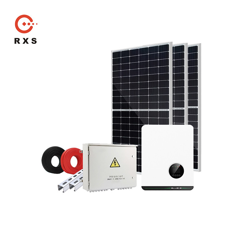 House OEM 10KW On Grid Solar System With Solar Inverter 400w Mono Solar Panel
