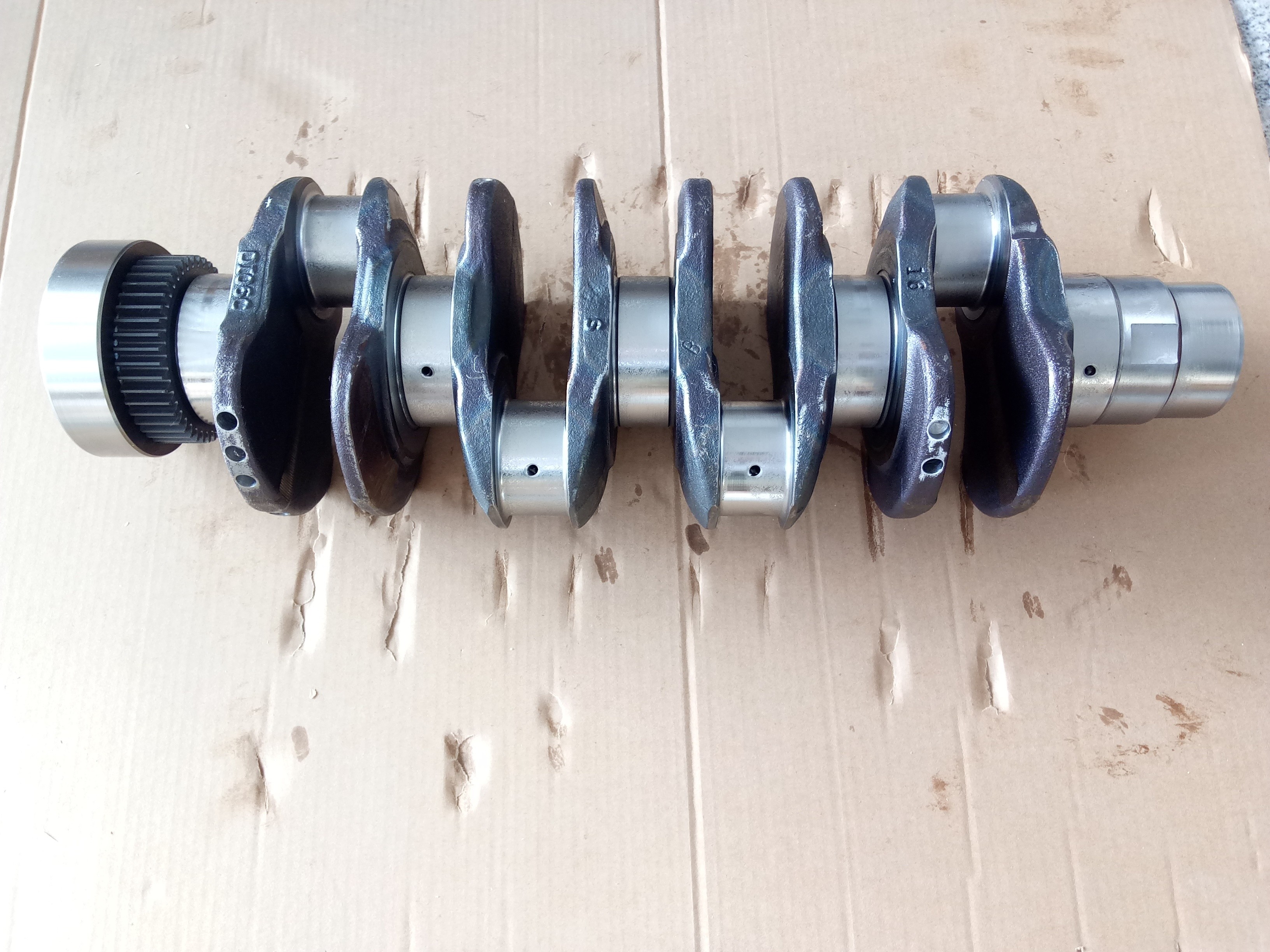 881mm Length Diesel Engine Crankshaft Automotive Engine Parts W06D Billet Crankshaft Stroke X3310211