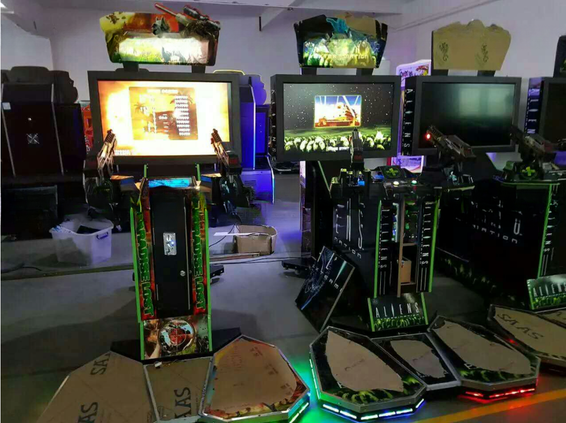 Customized 42LCD Alien Arcade Shooting Game Machine Aliens Extermination Arcade Machine