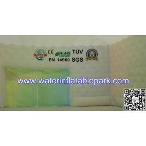 Commercial Printed Inflatable Cube Tent With Logo / Inflatable Structure Tent