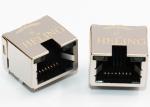 Single Port RJ45 CAT5 E CAT6 Side Entry 1000V RMS 60Hz For Lan Adapter