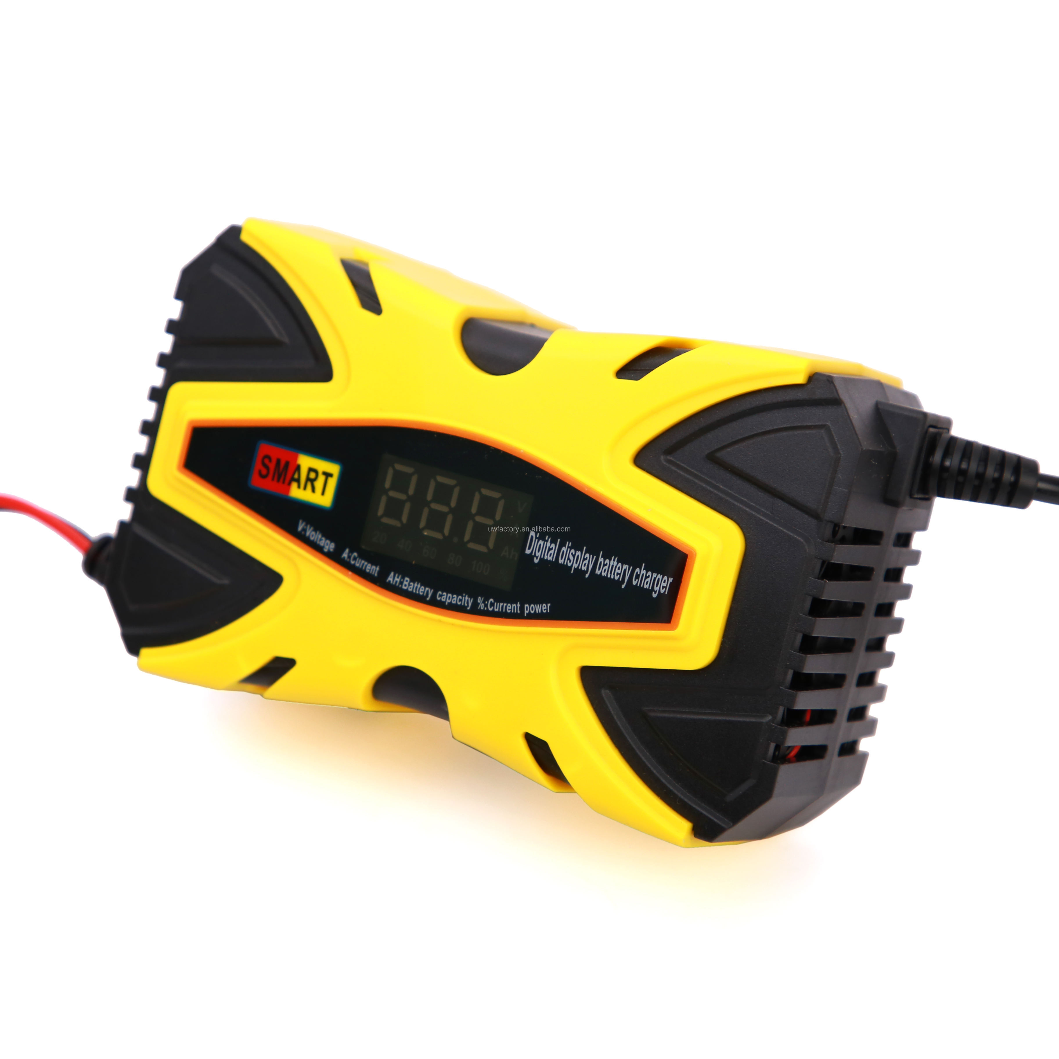 12V 6A 8A 10A Battery Charger for Motorcycle Car Lead Acid Battery Fast and Safe Charging Speed