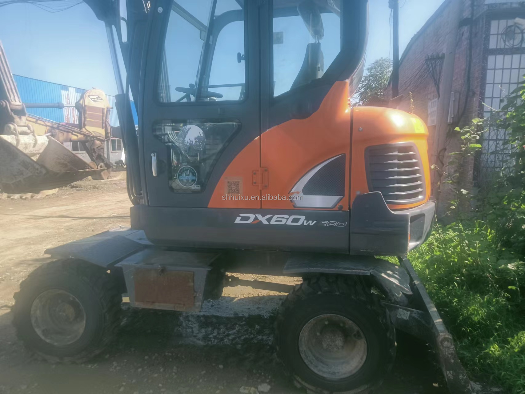 Doosan hot sale Used doosan dh60-7 crawler excavator/Used mini digger Doosan DX60W Cheap price