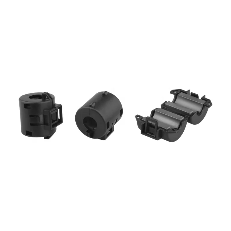 Universal Magnetic 13mm Diameter Clip On Ferrite Core for High Frequency EMI RFI Filtering Manufactures