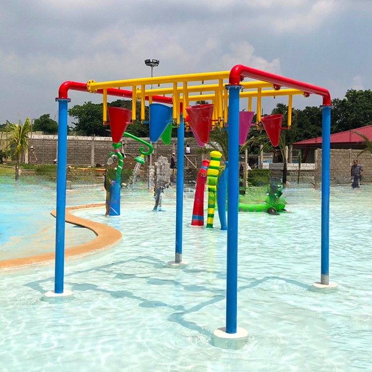 Kids and Family Water Park Playground Fiberglass Water Splash Games