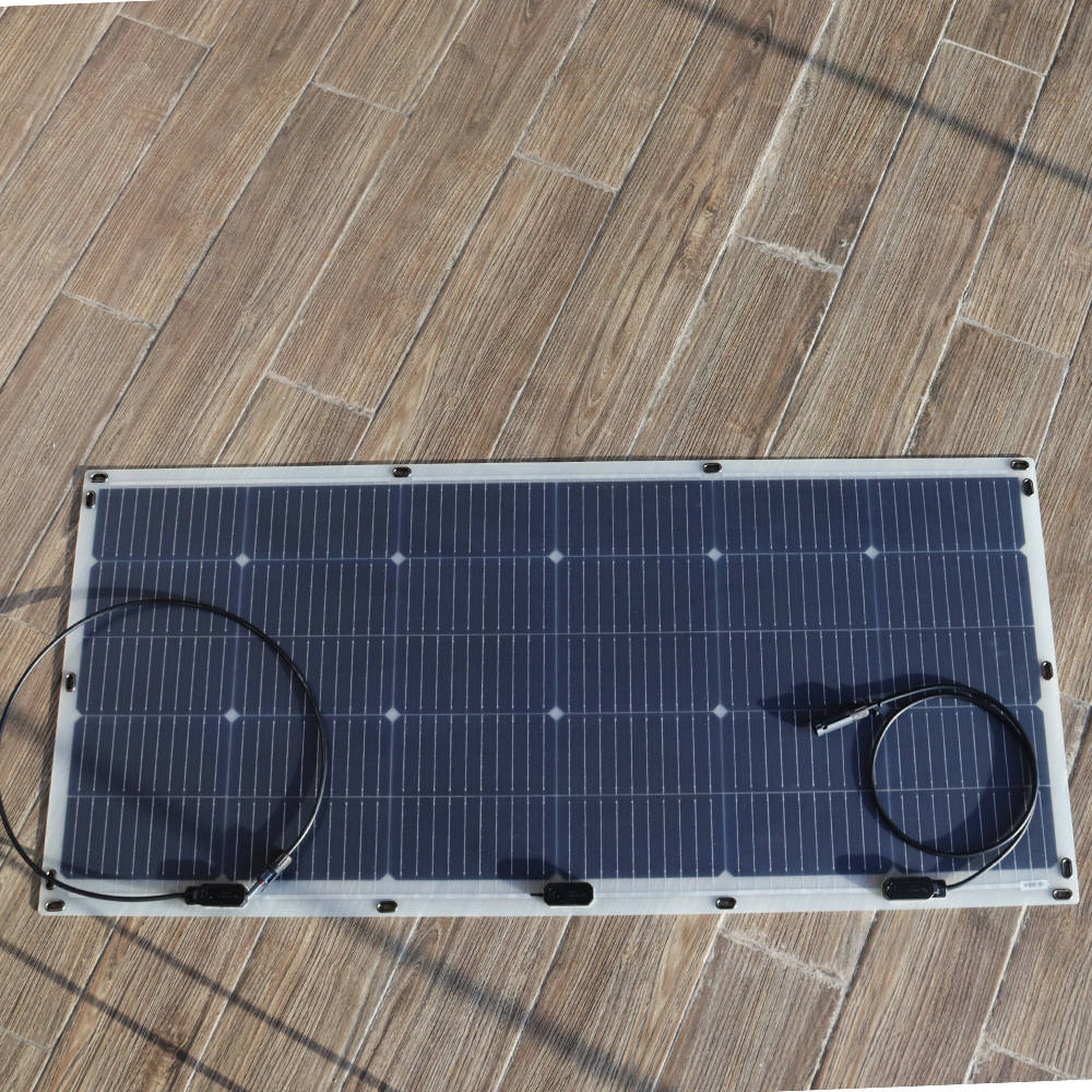 200W Flexible Monocrystalline Solar Panel 5.95A With High Solar Cell Efficiency