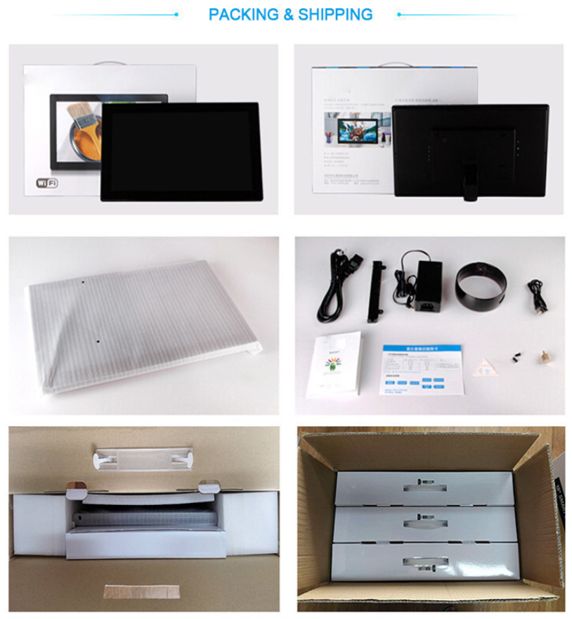 12 Inch Waterproof 1.6Ghz All In One Android Tablet With Rj45 Port