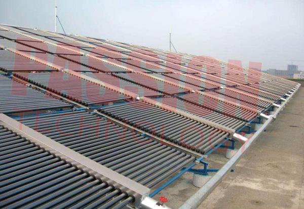 58mm *1800mm 3000L Evacuated Vacuum Tube Solar Collector Three Target Solar