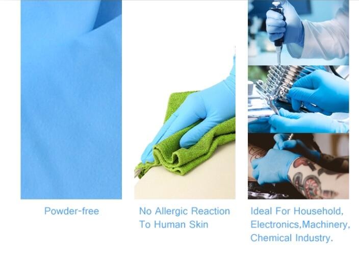 Lightweight Non Sterile Disposable PVC Exam Gloves