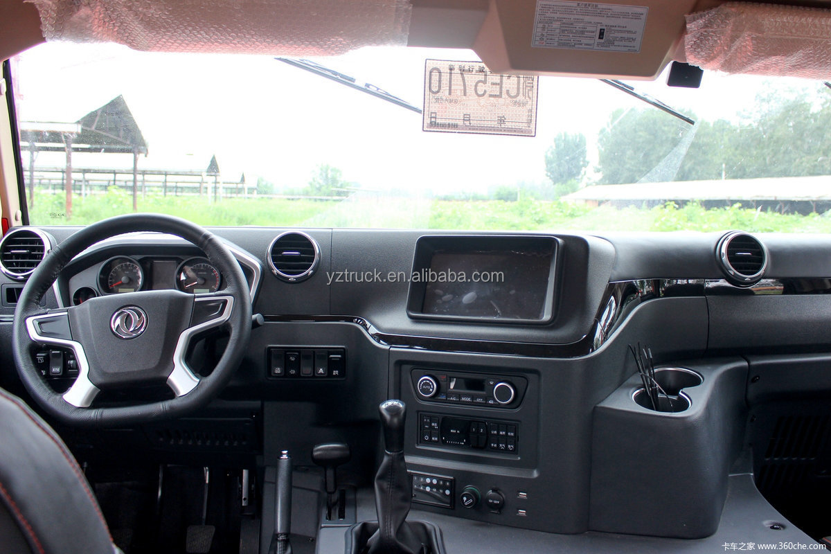 150hp 4x4 All Wheel Drive Double Rows Pickup Truck for in EURO 5 Emission Standard