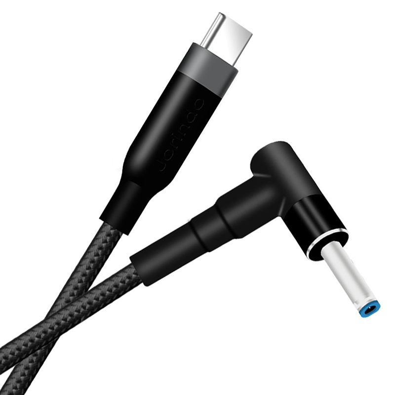 100W DC 4.5*3.0mm USB Type C PD DC 4530 Male Converter Adapter Laptop Charging Cable Adaptor Cord For hp Notebook Charger 1M