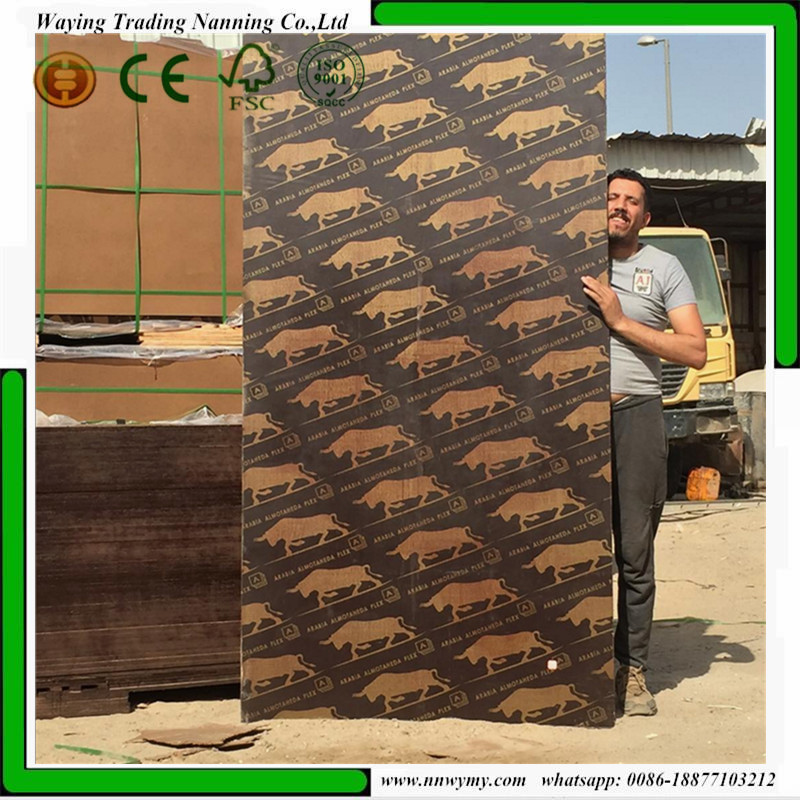 Waterproof Full Hardwood Core 15mm Film Faced Plywood